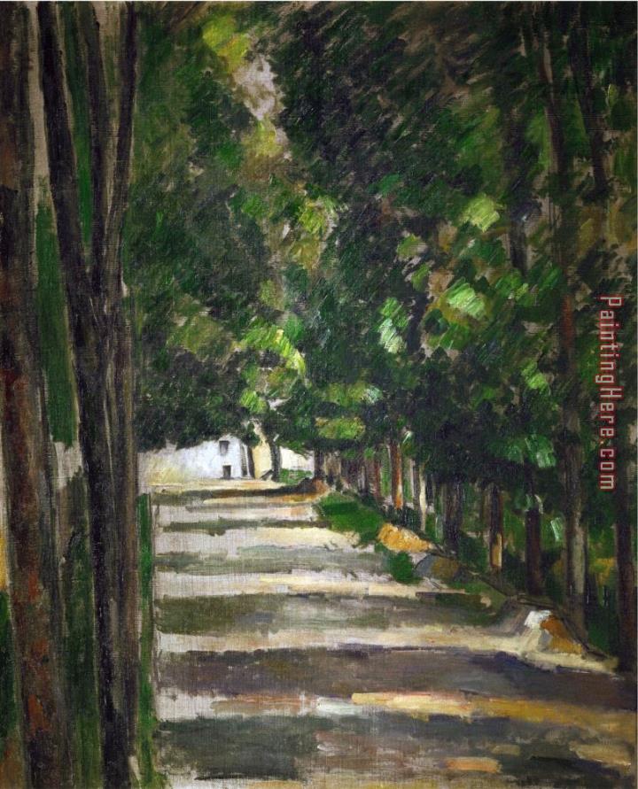 Paul Cezanne The Avenue Park of Chantilly Circa 1879